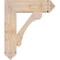 Ekena Millwork Legacy Arts & Crafts Smooth Bracket, Douglas Fir, 5 1/2"W x 24"D x 28"H BKT06X24X28LEC03SDF - alternate 4